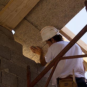 Tetto in Legnocemento e Fibra di legno